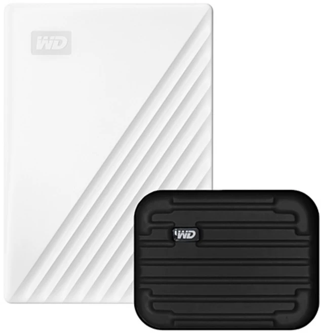 WD My Passport 2TB · 화이트