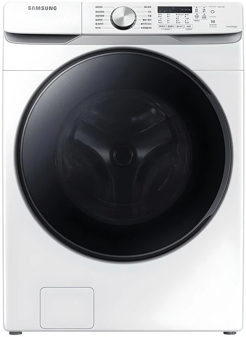 삼성전자 그랑데 드럼 세탁기 19kg 방문설치, WF19T6000KW, 화이트