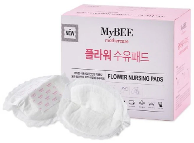 마이비 플라워 수유패드 60매