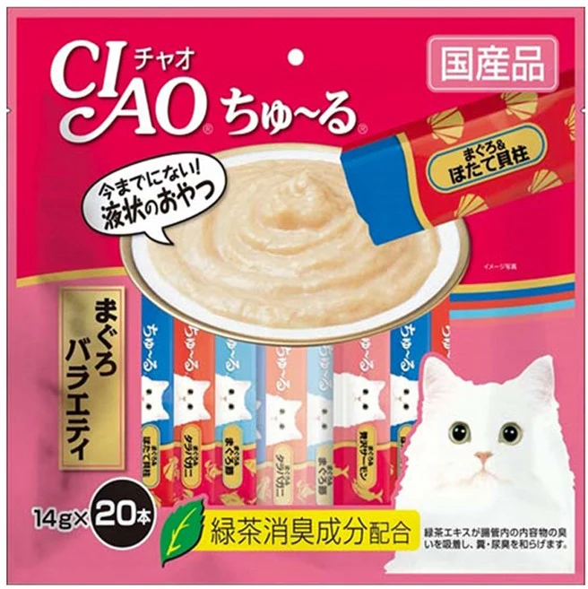 챠오츄르 참치 버라이어티 280g 챠오츄르 고양이 버라이어티 간식