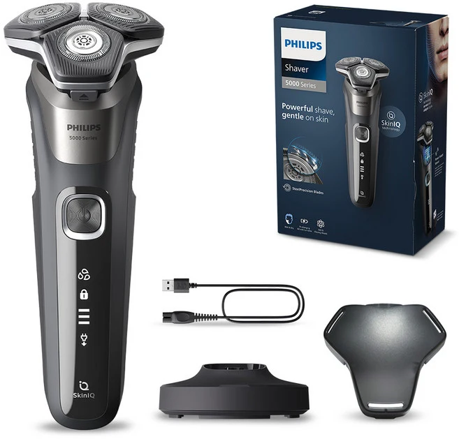 필립스 SkinIQ 5000 S5887/29 카본 그레이