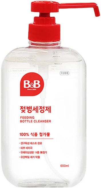 비앤비 액상형 젖병세정제 허브그린 600mL