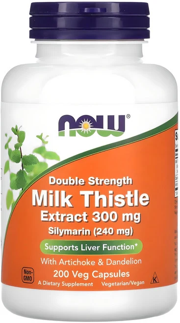 나우푸드 실리마린 밀크 시슬 추출물 300mg 베지 캡슐