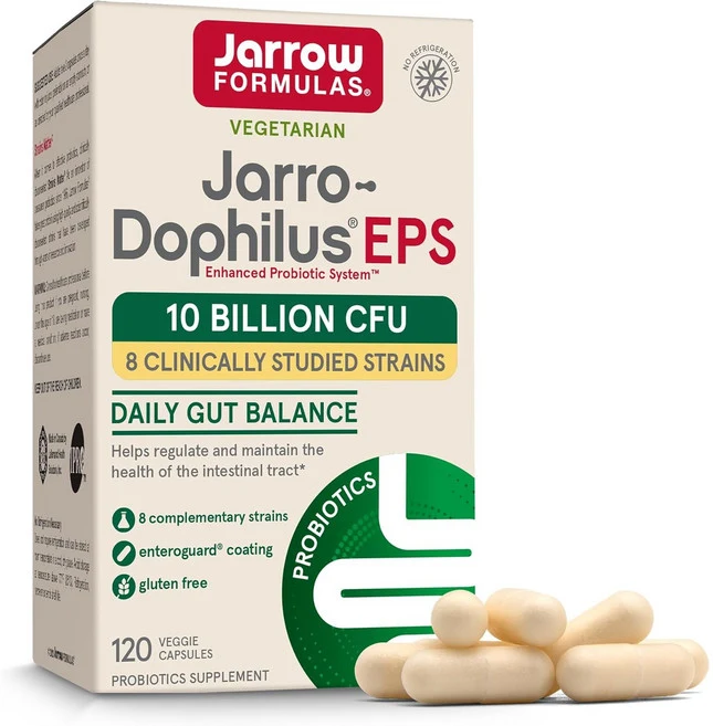 [Jarrow Formulas] 자로우 포뮬러스 도피러스 EPS 유산균 100억 CFU