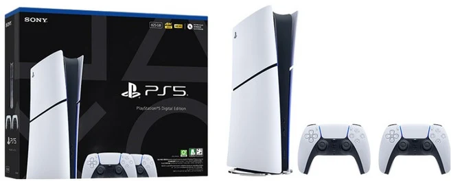 PS5 슬림 디지털 ASIA-00498 듀얼센스 세트