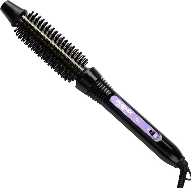 손으로 잡아도 안 뜨거운 국내제조 프리볼트 피닉스 헤어 볼륨 고데기 PN-734, 22mm, 블랙