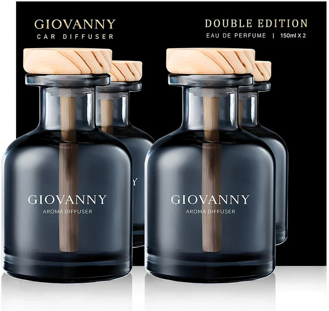 GIOVANNY 블랙체리 차량용 방향제 150mL × 2개 GIOVANNY 차량용 방향제 150ml