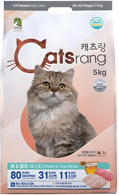 캐츠랑 전연령 닭·참치 5kg