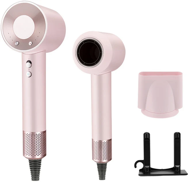 벤하임 에어젯 퀵드라이 110 000RPM BLDC 항공모터 고속 저소음 헤어드라이어 1500W, 블러쉬 핑크, BBD001