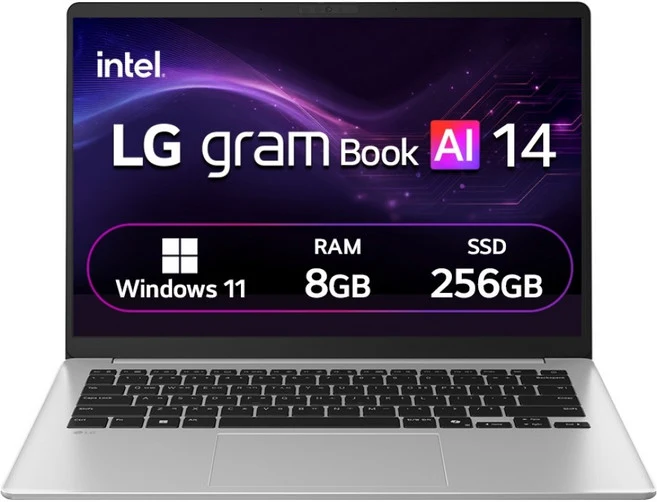 LG전자 2026 그램북 AI 14 코어3 코어 시리즈3, 타이탄 실버, 14U40V-GR3CK, 256GB, 8GB, WIN11 Home