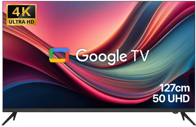 스카이뷰 127cm(50인치) 4K UHD 스마트 TV 에너지 1등급 구글 안드로이드 티비, 고객직접설치, 스탠드형, SK50UHD